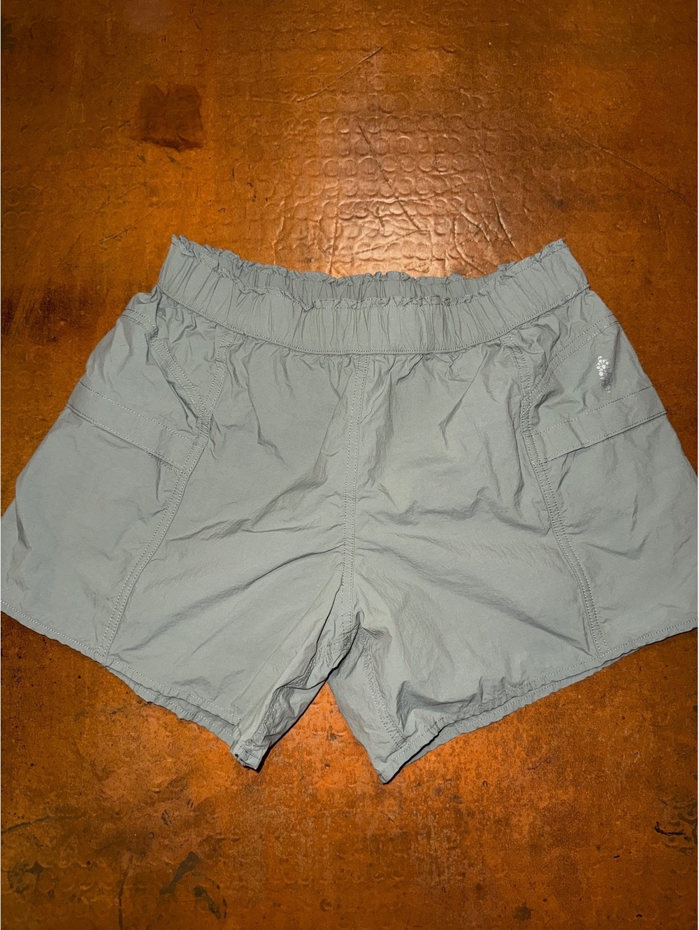 Free People Movement Gray Athletic Running Shorts Size S/P